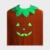 2pc Kids' Blacklight Responsive Pumpkin Poncho Halloween Costume Kit - Hyde and EEK! Boutique™ - 4 of 4