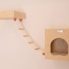Armarkat Real Wood Wall Series Soft Cat Ladder - 3 of 4