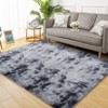 Luxury Shag Area Rugs for Living Room Bedroom Non-Slip Fluffy Soft Shaggy Rug Carpet Indoor Plush 8x10 Rug for Kids Play Room Nursery Home Dorm Decor - 4 of 4