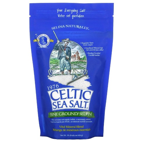 Celtic Sea Salt Fine Unrefined - 400 g - Polar Bear Health & Water