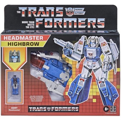 Highbrow | Retro Headmaster | Transformers Generations Action figures