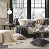 20"x20" Adelaide Faux Fur Square Throw Pillow - Madison Park - image 4 of 4