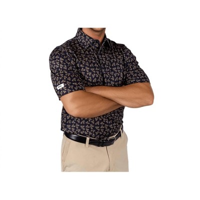 Men's Short Sleeve Floral Polo - 2Putt