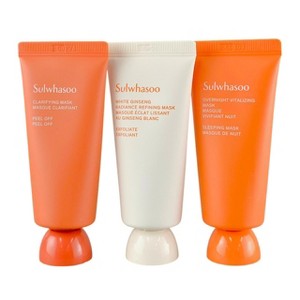 Sulwhasoo Mini Mask Kit ( 3 pcs ) - Your essential trio for skin renewal, clarity, and overnight glow - 1 of 4