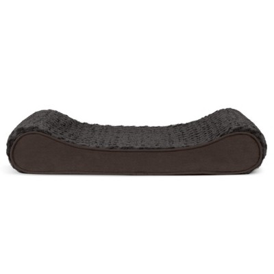 Medium Chocolate Orthopedic Foam Outdoor Pet Bed