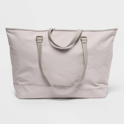 Signature Weekender Bag Taupe - Open Story™ : Target