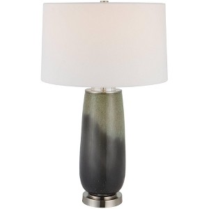 Uttermost Campa Gray-Blue Ombre Glass Table Lamp - 1 of 1