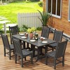 WestinTrends 7 Piece Outdoor Patio Dining Set Outdoor Table and Chair Set - 2 of 4