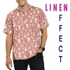 HAPPY BAY Mens Hawaiian Short Sleeve Button Down Shirt Men's Halloween Costumes Shirt Linen Effect Casual Holiday Summer Shirts for Men - 2 of 4