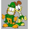 Boy's Garfield St. Patrick's Day Odie and Garfield Leprechaun Duo T-Shirt - 2 of 4