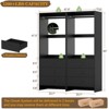 Aheaplus 24'' Freestanding Closet Organizer System with Hanging Rods and Drawers - 3 of 4