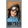 PosterPalooza | Panoramic Textured Blue Picture Frame - UV Acrylic, Foam Board Backing, Hanging Hardware - 2 of 4