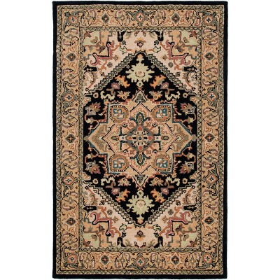 Heritage Hg625 Hand Tufted Area Rug - Black/gold - 8'x10' - Safavieh ...