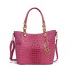 MKF Collection Miriam Handbag Signature Women Vegan Leather Tote by Mia K - 2 of 4