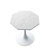 Maliang 31.50" Modern Octagonal Coffee Table with MDF Table Top,Metal Base, for Dining Room, Kitchen, Living Room - 2 of 4