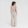 Women's Tie-Front Jumpsuit - Universal Thread™ - 2 of 4