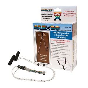 CanDo Shoulder Exerciser Black 2-1/4 X 5 X 5-1/4 Inch 50-1023, 1 Each - 1 of 4