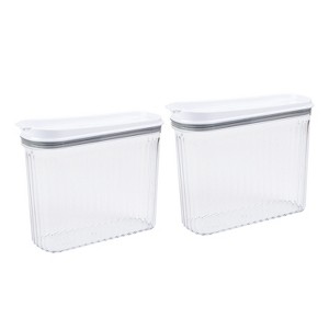 SharpChef Airtight Cereal Dispenser Food Storage Container with locking lid, Leakproof, Kitchen Pantry Organization and Storage, BPA-Free, 91 oz - 1 of 4