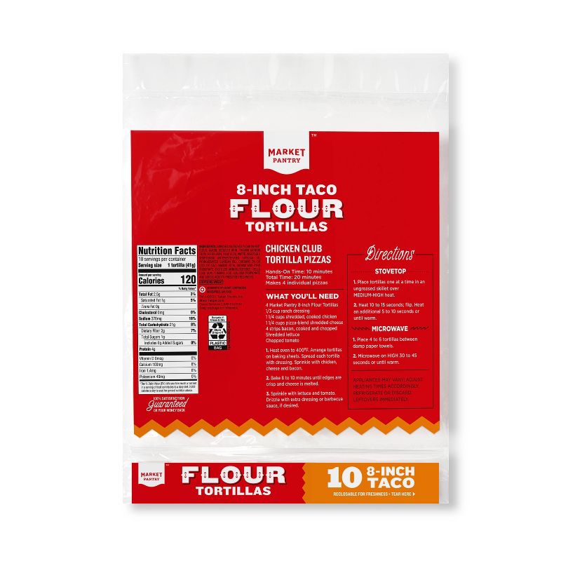 8" Flour Tortillas - Market Pantry™, 2 of 3