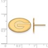 Black Bow Jewelry 14k Yellow Gold Georgia Bulldogs NCAA Post Earrings - 2 of 3