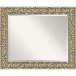 Amanti Art Luxe Beveled Framed Bathroom Vanity Wall Mirror - 1 of 4