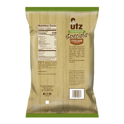 Utz Sourdough Specials Extra Dark Pretzels 16oz Target