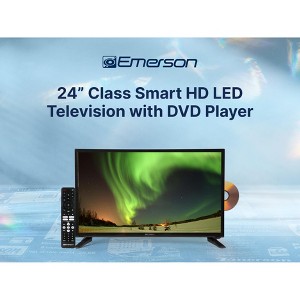 Emerson ESTD-2400 24” Class Smart HD LED Television with DVD Player - 1 of 4