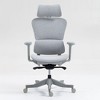 NicBex Ergonomic Office Chair with Adjustable Tilt and Armrest, Computer Gaming Chair with Headrest & Lumbar Support, Swivel Chair for Office - 4 of 4