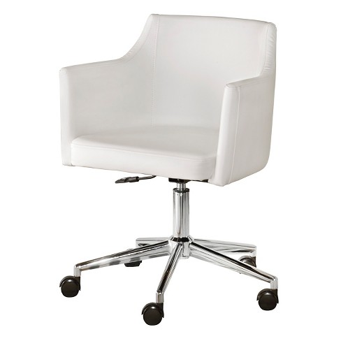 Baraga Home Office Swivel Desk Chair White Signature Design By