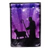 Evergreen Garden Flag Nativity Lustre Double Sided Indoor Outdoor Decor 18" x 12.5" - 3 of 3