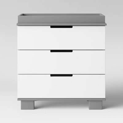 white nursery dresser changer