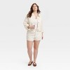 Women's High-Rise Cutoff Mini Jean Shorts - Universal Thread™ - 3 of 3