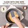 Aoibox 23-Piece Non-Stick Cookware Set with Frying Pans, Saucepans, Saut¨¦ & Griddle Pan, PFOA, PFAS, PFOS Free for Healthy Cooking on All Stovetops - 4 of 4