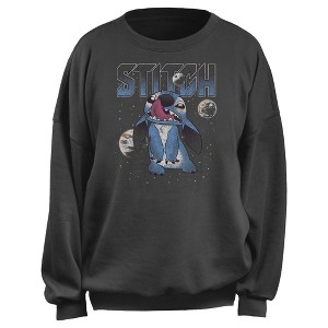 Junior's Lilo & Stitch Out of This Planet Sweatshirt - 1 of 2