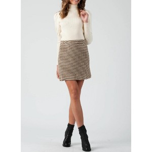 Women's BIANCA A-LINE MINI SKIRT - LUCCA - 1 of 4
