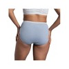 Fruit Of the Loom Women's Heather Brief Panty,6 Pack - 2 of 3