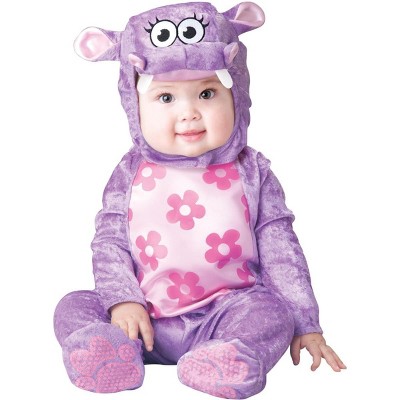 InCharacter Costumes Huggable Purple Hippo Costume Child Infant