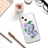 OTM Essentials Apple iPhone 15 Plus/iPhone 14 Plus Monogram Clear Tough Edge Floral Script Case - 2 of 4