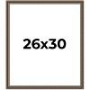 PosterPalooza | Sculpted Silver Picture Frame - UV Acrylic, Foam Board Backing, Hanging Hardware - 2 of 4