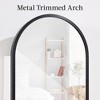 Best Choice Products Door/Wall Mounted Arch Mirror Jewelry Armoire, w/ Metal Frame, Lockable Door - 3 of 4