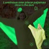 Tailwaggz Pterodactyl Pajama with Glowing Features for Adults, Onesize Halloween & Sleepwear Costume for Men & Women - 3 of 4