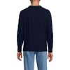 Lands' End Men's Cotton Blend Aran Cable Crew Neck Sweater - 2 of 3