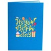 Paper Love 3D Birthday Party Pop Up Card - 2 of 4