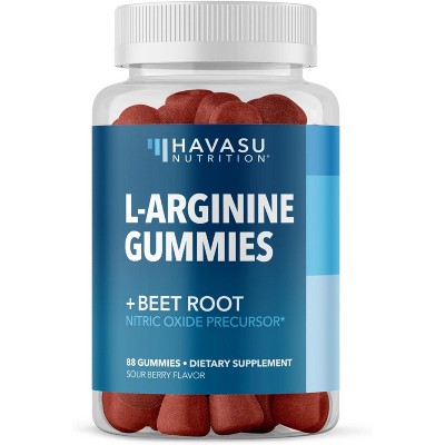 L-Arginine Gummies, Berry, Havasu Nutrition, 88ct