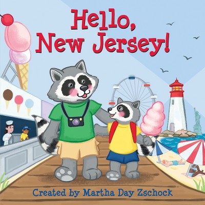 Hello, New Jersey! - by Martha Day Zschock (Board Book)