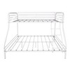 NicBex Twin Over Full Heavy Duty Bunk Bed with Metal Guardrail&Ladder,Space-Saving Bunk Beds for Bedroom,250lbs Max(Upper),350lbsMax(Lower) - 4 of 4