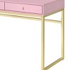 Vynxaria Elegant Vanity Desk with Mirror & Jewelry Tray - Stylish Storage Solution - 4 of 4