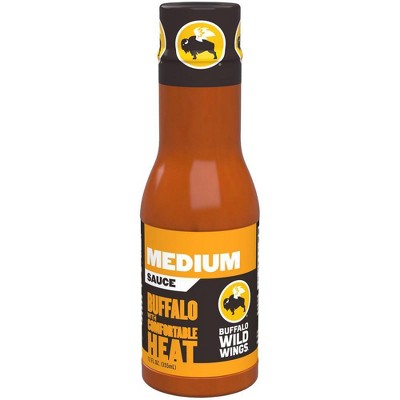 Buffalo Wild Wings Classic Sauce Medium, Comfortably Hot 12, 52% OFF