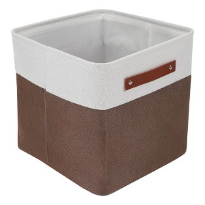 REGALWOVEN Fabric Collapsible Lightweight Open Storage Bins 11 x 11 x 11 Inch 3 Packs - 1 of 4