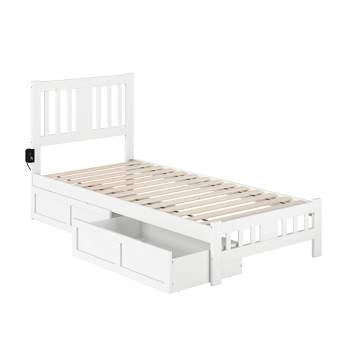 Tahoe Bed with Footboard and 2 Drawers - AFI